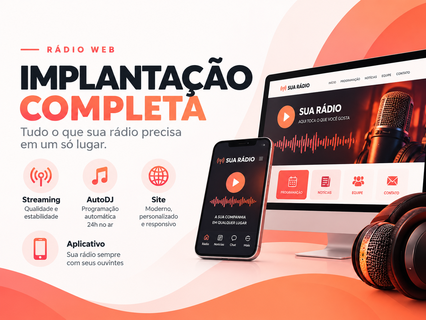 Implantação Rádio Web